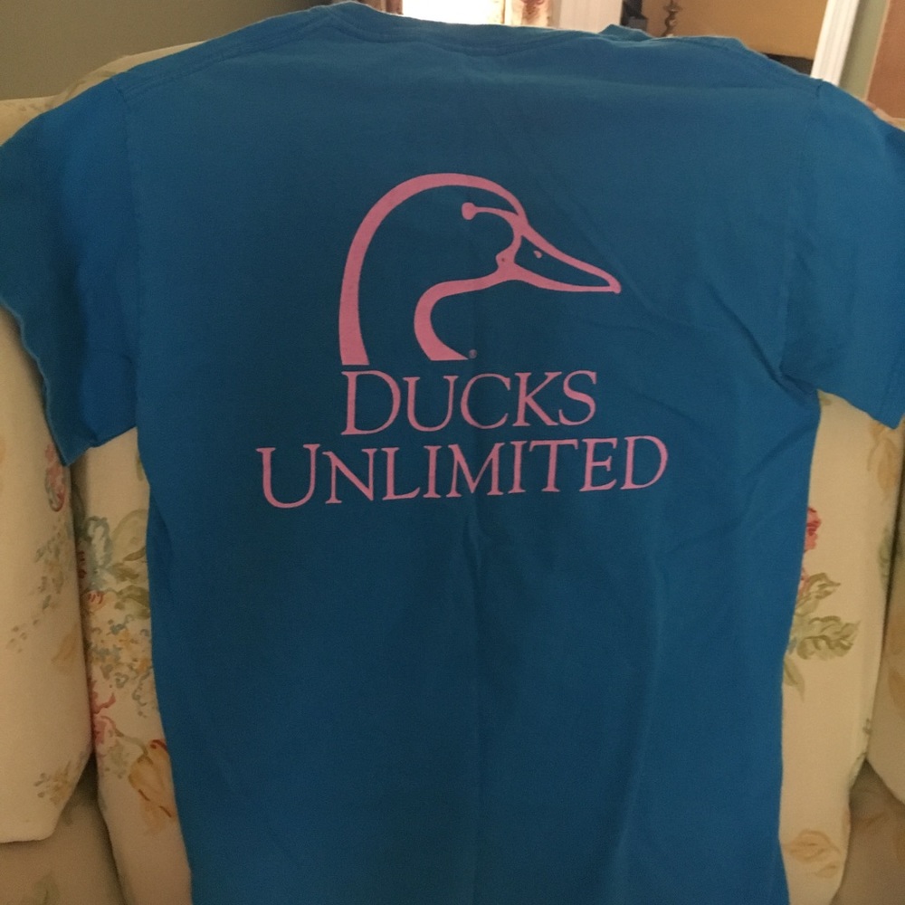 Blue; Ducks Unlimited Tee